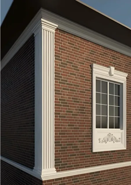 Обрамление углов